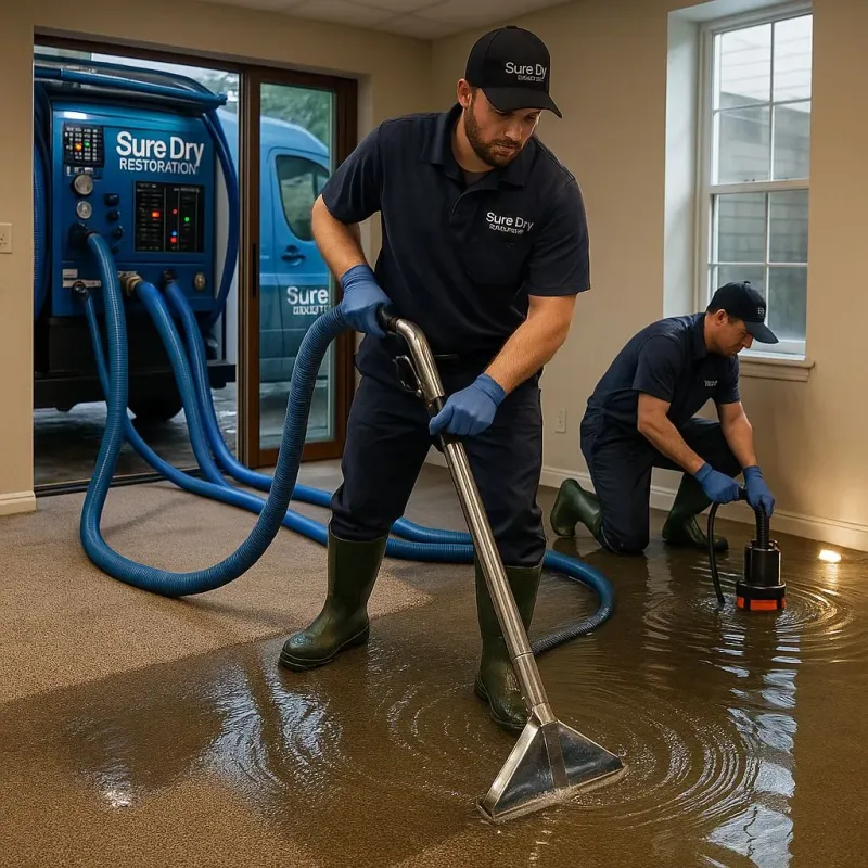 Water Extraction and Removal process in Cumberland Center, ME